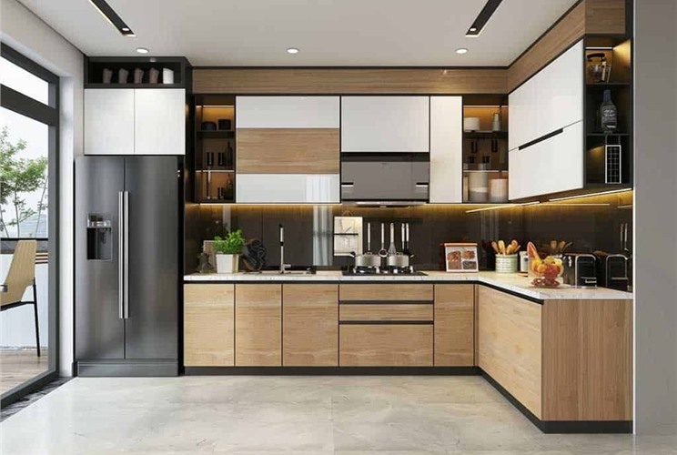 25+ mẫu tủ bếp đẹp hình chữ L thịnh hành hiện nay